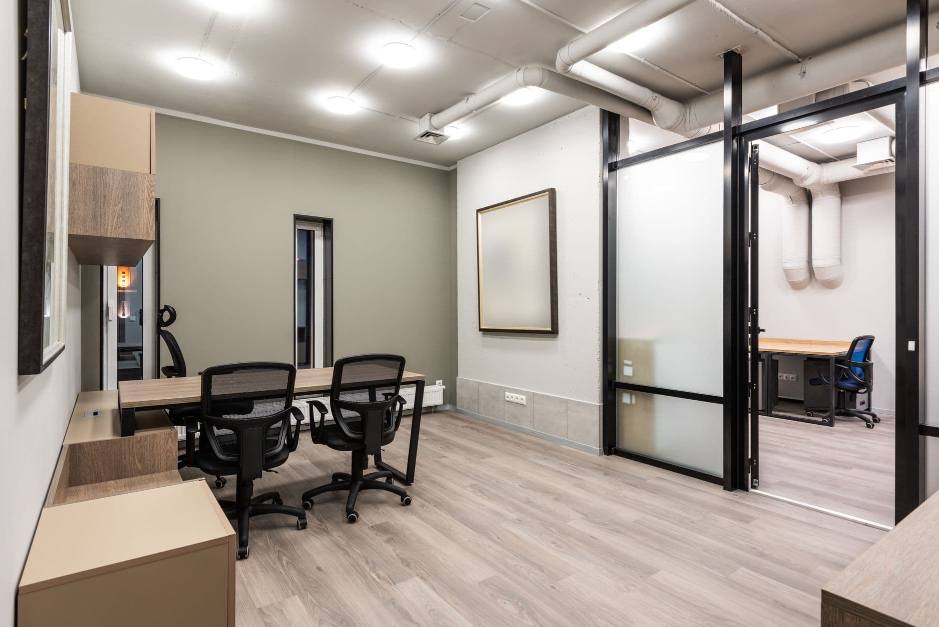 A newly fitted out office waiting to be occupied